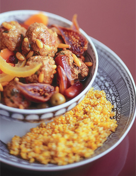 BOULETTES D�AGNEAU AUX FRUITS SECS