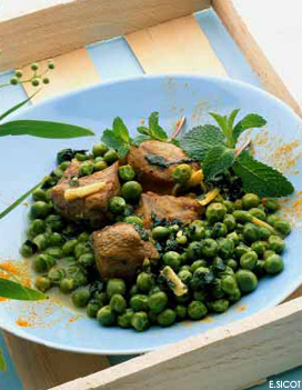 TAJINE DE VEAU A LA MENTHE